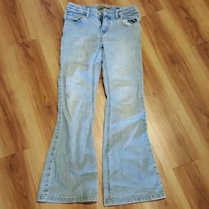 Children's Place size 10 flare jeans light stretch